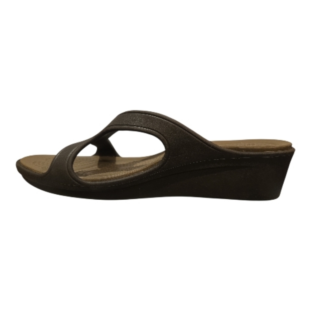 CROCS Women's Dual Comfort Wedges Sz 9 - Picture 4 of 4